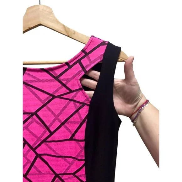 Joseph Ribkoff Sheath Dress Pink Size 8 - Picture 8 of 14